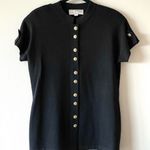 St. John Cap-Sleeve Knitted Jacket Photo 0