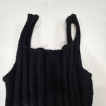 Free People  Santos Sweater Midi Dress in Black Photo 5