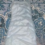 Windsor Ruched Muted Blue Glitter Bodycon Dress Photo 0