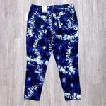 Style & Co Blue Tie Dye Skinny Jeans 14P Photo 3