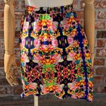 Mossimo (Target) neon colorful skirt with a drawstring / M / Excellent condition Yellow Size M Photo 3
