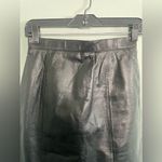 wilson's leather Wilson’s Black Leather Pencil Skirt Matrixcore Quiet Luxury Uptown Punk 90s SZ 8 Photo 1