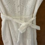 LuLus Sweetest Angel Ivory Eyelet Embroidered Tie Photo 7