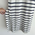 Tuckernuck Pomander Place Polo Dress XS S White Navy Stripe Knit Coastal Preppy Photo 5