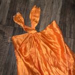 ZARA  Woman Collection Orange
Jacquard Halter boho Dress NWT party resort 189$ Photo 11