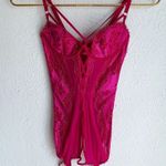 Victoria's Secret Victoria’s Secret Corset Lace Pink Garter Clips Size 34B Y2K Barbiecore Photo 0