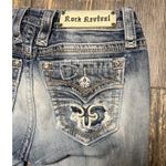 Rock Revival  Womens 27 Arda Skinny Jeans Distressed Ripped Thick Stitch Thrashed Photo 12