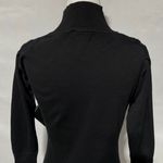 Area Stars New Puff Sleeve Mock Neck Mini Sweater Dress Black Size XS Photo 9