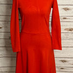 LK Bennett  classic business casual Tomato Red Dr Case fit and flare dress Size 2 Photo 0