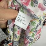 Cynthia Rowley  Floral Top Womens Plus 1X Ruffle Sleeve Whimsical Romantic Boho Photo 3