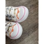 Coach  Barrett Size 8.5M Signature C Logo Sneakers Canvas Shoes Pink White Photo 9