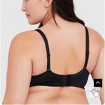 Torrid Hot Pink Microfiber & Black Lace T-Shirt Bra Supersonic Magenta 40DDD 40F Photo 1