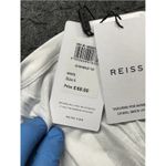 Reiss  Olive Henley Top‎ White Long Sleeve Tee Size Small NWT $120 100% Cotton Photo 3