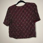 Vintage silk beaded short sleeve jacket Black Photo 13