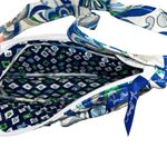 Vera Bradley White Blue & Green  Design Purse Women’s Hand Bag Floral Style Fit! Photo 1