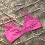 SKIMS  FITS EVERYBODY LACE TRIANGLE BRALETTE TAFFY NWT Photo 0