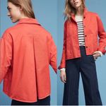 Anthropologie  Chino Swing Jacket Medium Photo 1