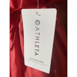 Athleta Playa Wrap Dress women’s 6 100% Linen Tie Waist NWT coastal summer chic Photo 2