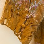 Free People Lucie Dress in Yellow Floral Antique Coin Combo 4 Photo 8