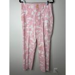 Anthropologie Jamie Tie Dye Trousers Pants Pink White Batik Floral Tailored 8 Photo 2