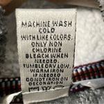 Pressbox  Shaggy Grey Quarter Zip Pullover Faux Fur Medium Photo 3