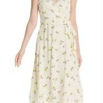 AQUA Bloomingdales Lemon Print Tie Front Dress  Photo 0