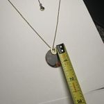 Michael Kors  Gold Tone Chain Necklace Faux Brown Tortoise Signed Photo 3