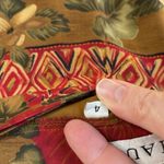 Chaus Vintage Long Wrap Floral Skirt Size 4 Tan Photo 4