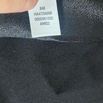 Halogen  Women’s  Black Open-Front Blazer With Shoulder Pads Size Large Photo 4