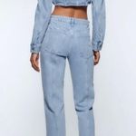 ZARA Straight Leg Jeans Photo 7