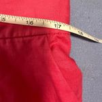 Saks 5th Avenue Saks Fifth Avenue Linen Pink Button Down Short Sleeve Blouse with Shorts Photo 9