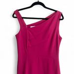 Calvin Klein Dress Sz 8 Knee-Length Sheath Office/Career Wear Front Pleats Photo 5