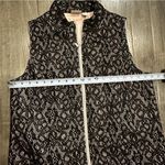 Chico's Zenergy By Women's M Sheer Vest Black Lace Light Pink Fairy Whimsigoth Photo 5