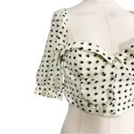 For Love & Lemons Sweetheart Crop Top Size Medium Photo 6
