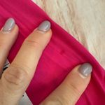 Trina Turk  Women Hot Pink Silk Dress Size 6 Sequin Shift Long Sleeve READ Photo 7