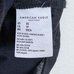 American Eagle Womens Tiered Open Back Romper Size XS Gray Sleeveless Coquette Photo 5