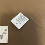 Beige Botany Faux Leather Corset Crop Top Size M Photo 6