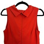Alice & Trixie  Red Sleeveless Back Collar Pleated Dress Photo 5