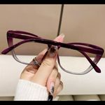 Cat Eye Anti Blue Light For Women Reading Glasses Classic Presbyopic Glasses New Purple Photo 1