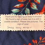 Talbots Womens Maxi Dress Size 6 Blue Orange V Neck Floral Beach Aloha Vacation Photo 7