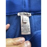 Juicy Couture Velour Pants Jogger Royal Blue Women's Large Y2k Athleisure Sport Photo 1