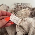 Anthropologie Serpentine Satin Joggers in Neutral Motif Photo 5