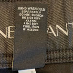 Lane Bryant Jeans Womens 22P Black High Rise Super Stretch Skinny Faux Leather Photo 9