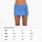 La Blanca  Skirted Hipster Bikini Swimsuit Bottom Chambray Mantra Medallion 14 Photo 2