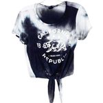 Rebel Sugar California Republic Tie Dye Shirt Sz XS Photo 0