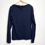 J.Crew 100% cashmere sweater in navy blue Photo 2