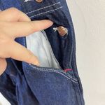 Vintage Round House Overalls Patchwork Grunge Work 80s USA Blue Size undefined Photo 9