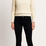 Saint Laurent Saint‎ Laurent Skinny Mid Rise Black Women Ankle Jeans Size 26 Altered Photo 0