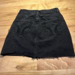 Hollister  Black Ultra High-Rise Jean Skirt - size 27 Photo 1