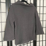 Piko  Green Environmental Friendly Knitted Cardigan Sweater Jacket Grey Small Photo 8